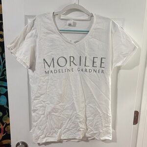 Gildan Women's White V-Neck Tee